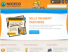 Tablet Screenshot of noceco.ph